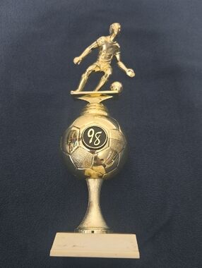 Gold Soccer Trophy
